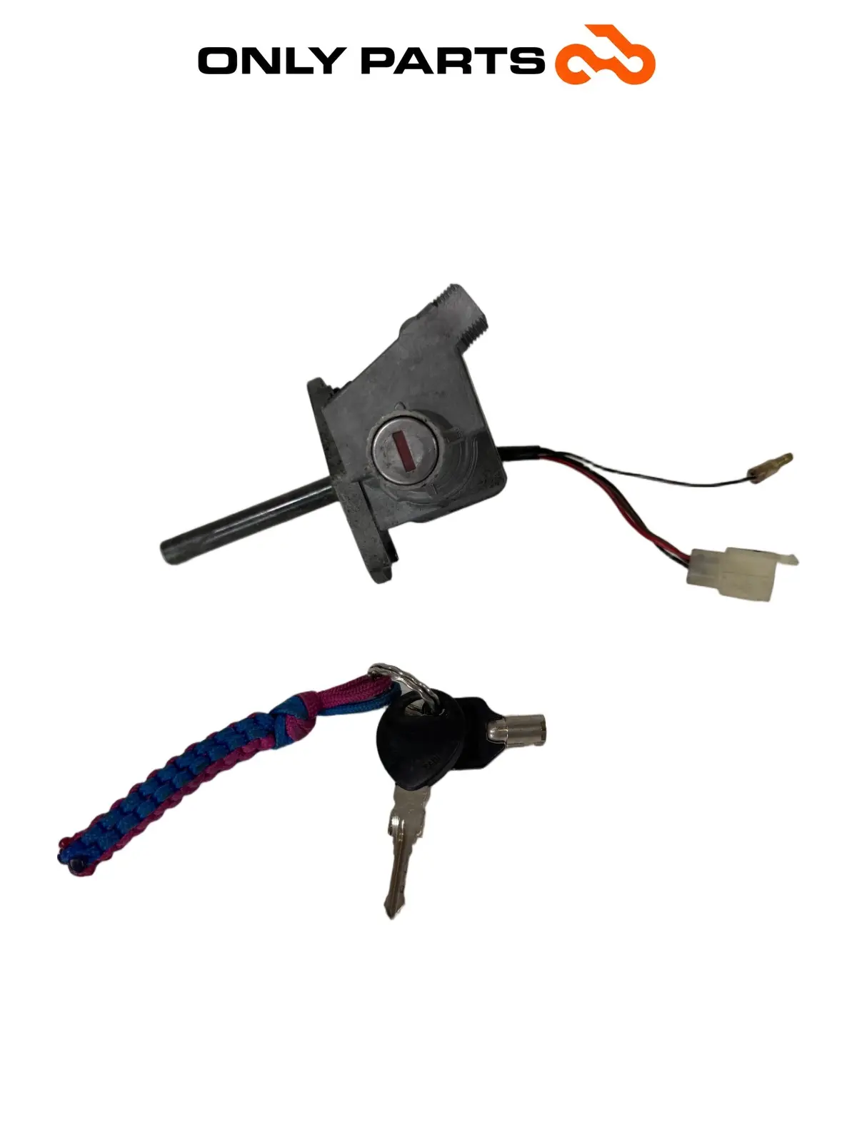 Blocchetto accensione con chiave Mbk Skyliner  125cc 1999 Blu usato — foto reale 3