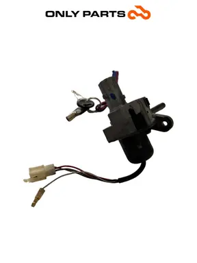 Blocchetto accensione con chiave Mbk Skyliner  125cc 1999 Blu usato — foto reale 4