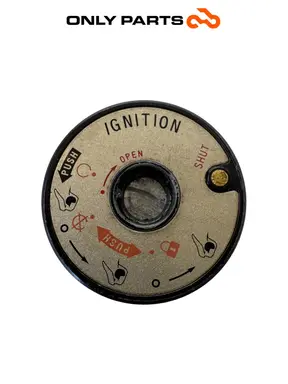 Cover blocchetto accensione  Kymco People GTi 300 2014 (ignition switch) Kymco People GTi 300cc 2014 Bianco usato — foto reale 4