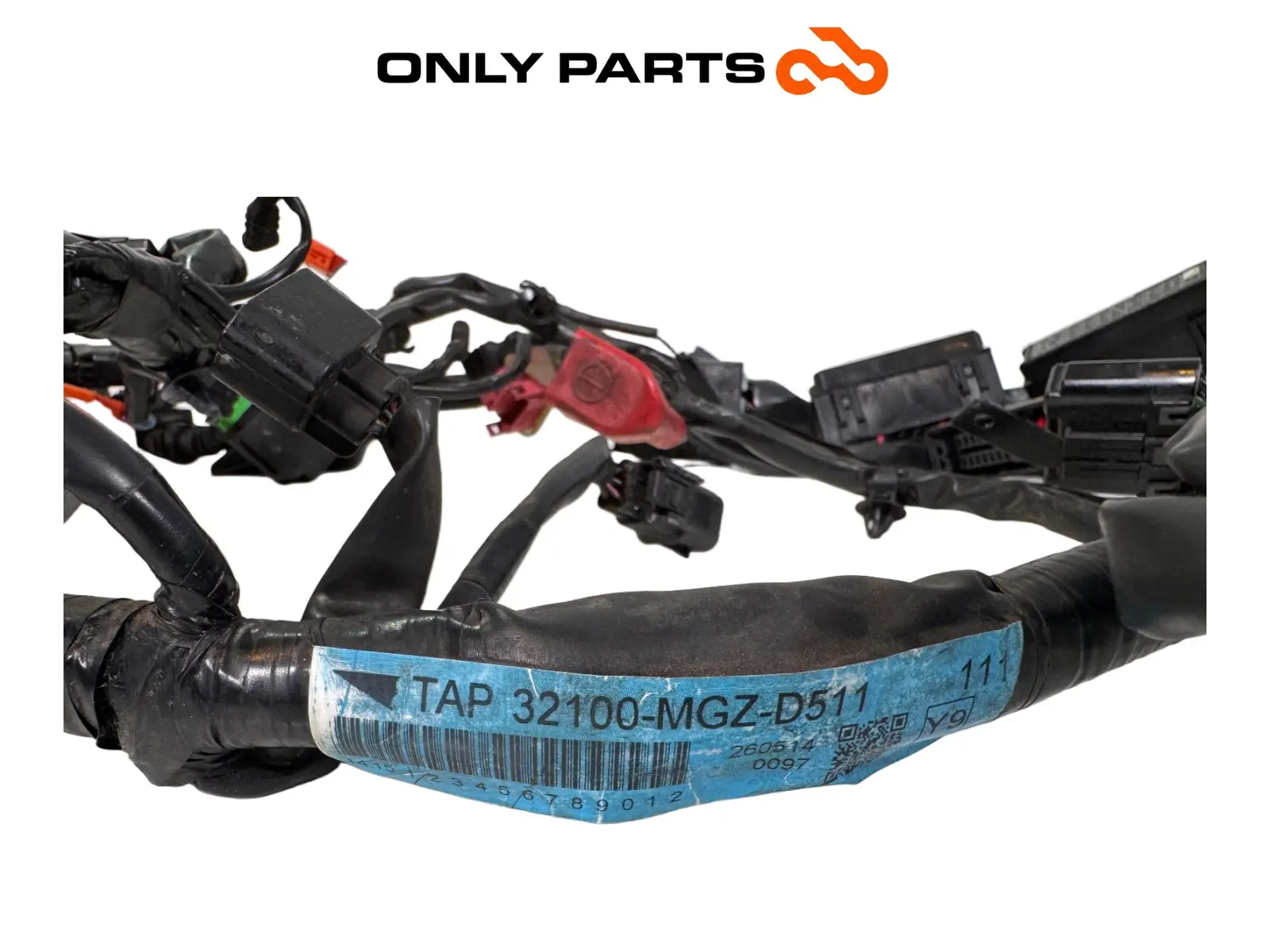 Cablaggio elettrico principale Honda CB 500 F 500cc 2014 Nero usato — foto reale 8