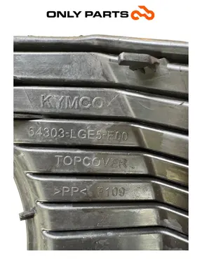 Carena anteriore scudo centrale 64303-LGE5-E00 Kymco People GTi 300 2014 (front shield cover) Kymco People GTi 300cc 2014 Bianco usato — foto reale 10