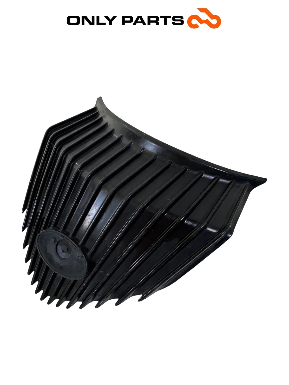 Carena anteriore scudo centrale 64303-LGE5-E00 Kymco People GTi 300 2014 (front shield cover) Kymco People GTi 300cc 2014 Bianco usato — foto reale 2