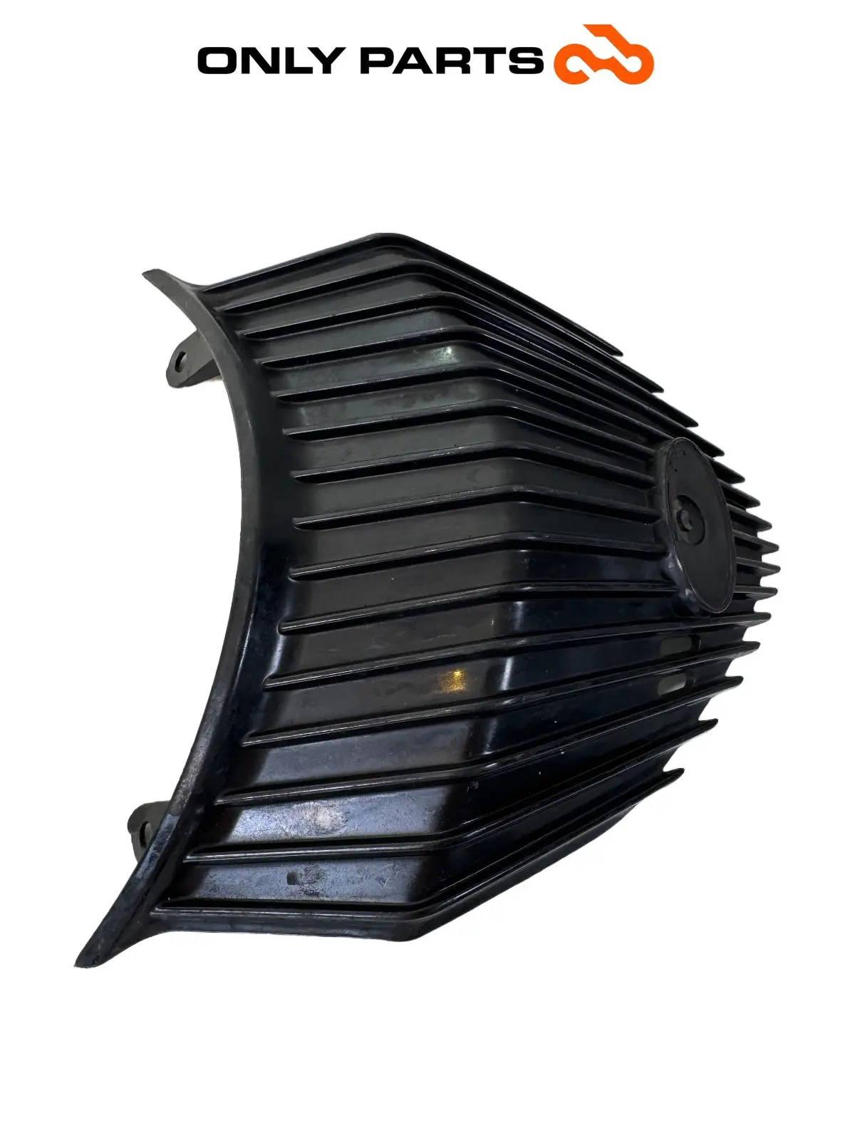 Carena anteriore scudo centrale 64303-LGE5-E00 Kymco People GTi 300 2014 (front shield cover) Kymco People GTi 300cc 2014 Bianco usato — foto reale 6