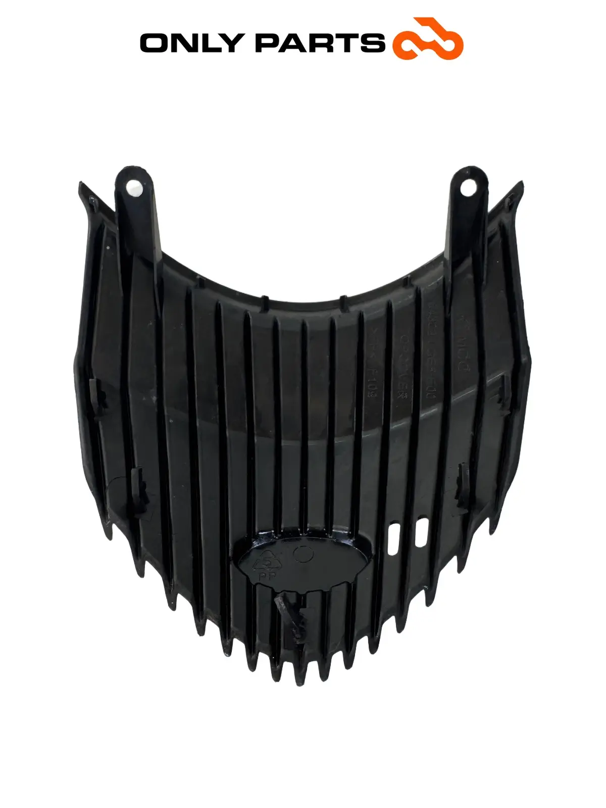 Carena anteriore scudo centrale 64303-LGE5-E00 Kymco People GTi 300 2014 (front shield cover) Kymco People GTi 300cc 2014 Bianco usato — foto reale 9