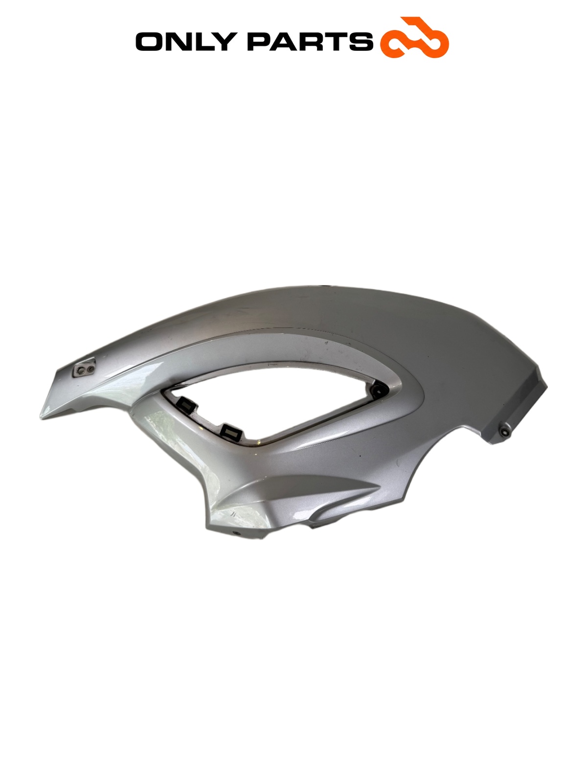 Carena anteriore SX BMW F 650 CS 2001 Grigio usato — foto reale 1