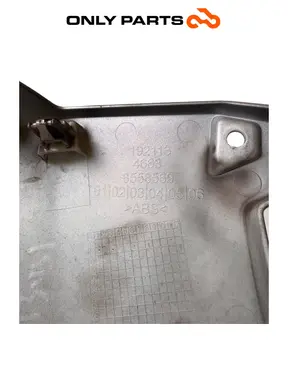 Carena coperchio batteria BMW C 400 X 400cc 2020 Blu usato — foto reale 8