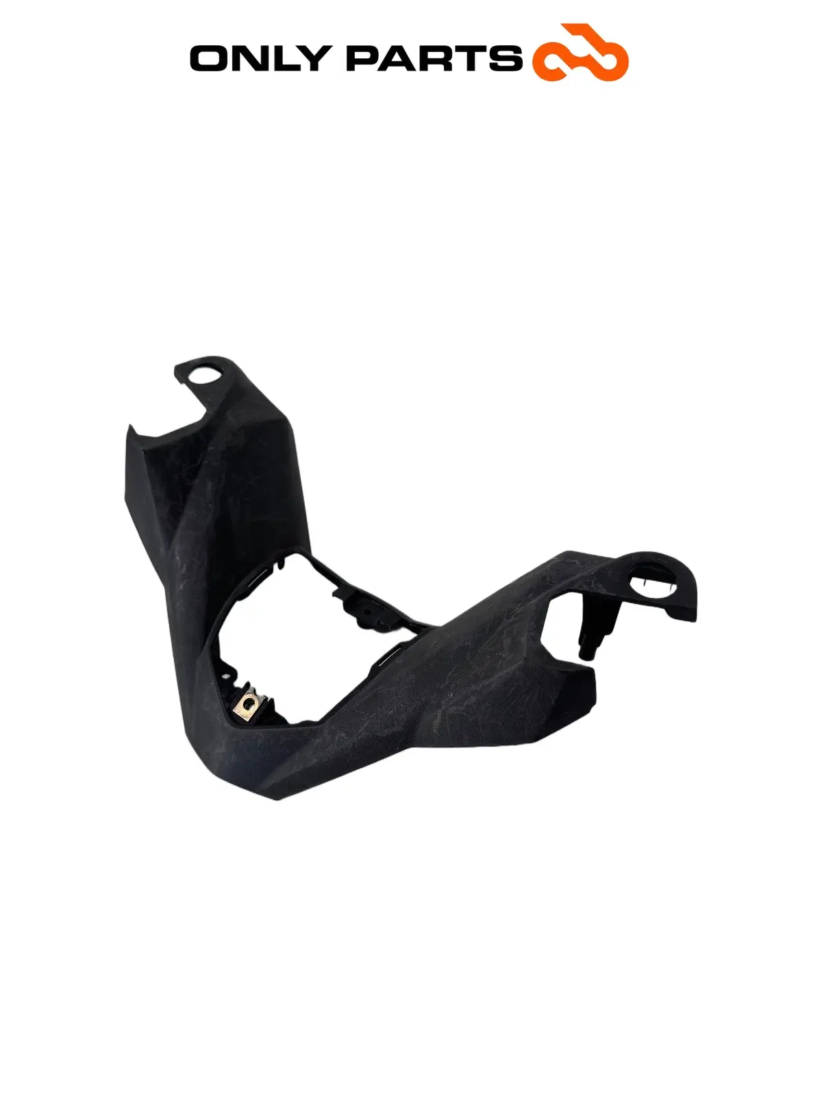 Carena coperchio manubrio superiore plastica Yamaha X-max 125cc 2014 Grigio opaco usato — foto reale 2