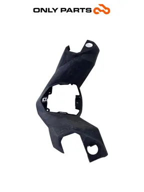 Carena coperchio manubrio superiore plastica Yamaha X-max 125cc 2014 Grigio opaco usato — foto reale 3