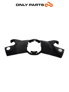 Carena coperchio manubrio superiore plastica Yamaha X-max 125cc 2014 Grigio opaco usato — foto reale 4