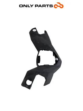 Carena coperchio manubrio superiore plastica Yamaha X-max 125cc 2014 Grigio opaco usato — foto reale 5