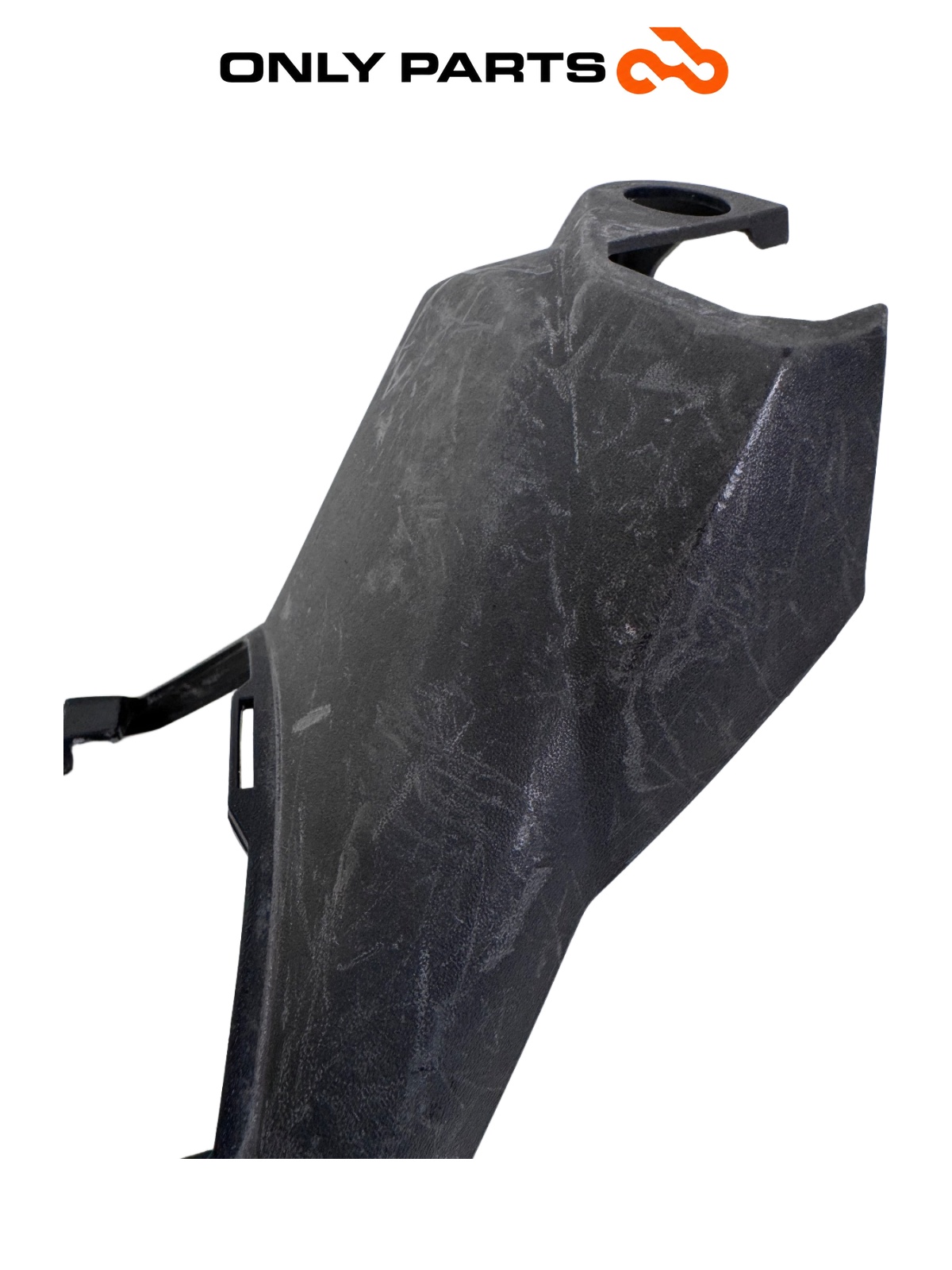 Carena coperchio manubrio superiore plastica Yamaha X-max 125cc 2014 Grigio opaco usato — foto reale 7
