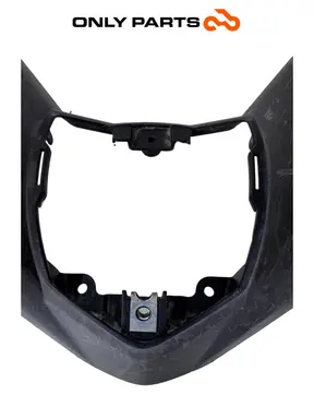 Carena coperchio manubrio superiore plastica Yamaha X-max 125cc 2014 Grigio opaco usato — foto reale 9