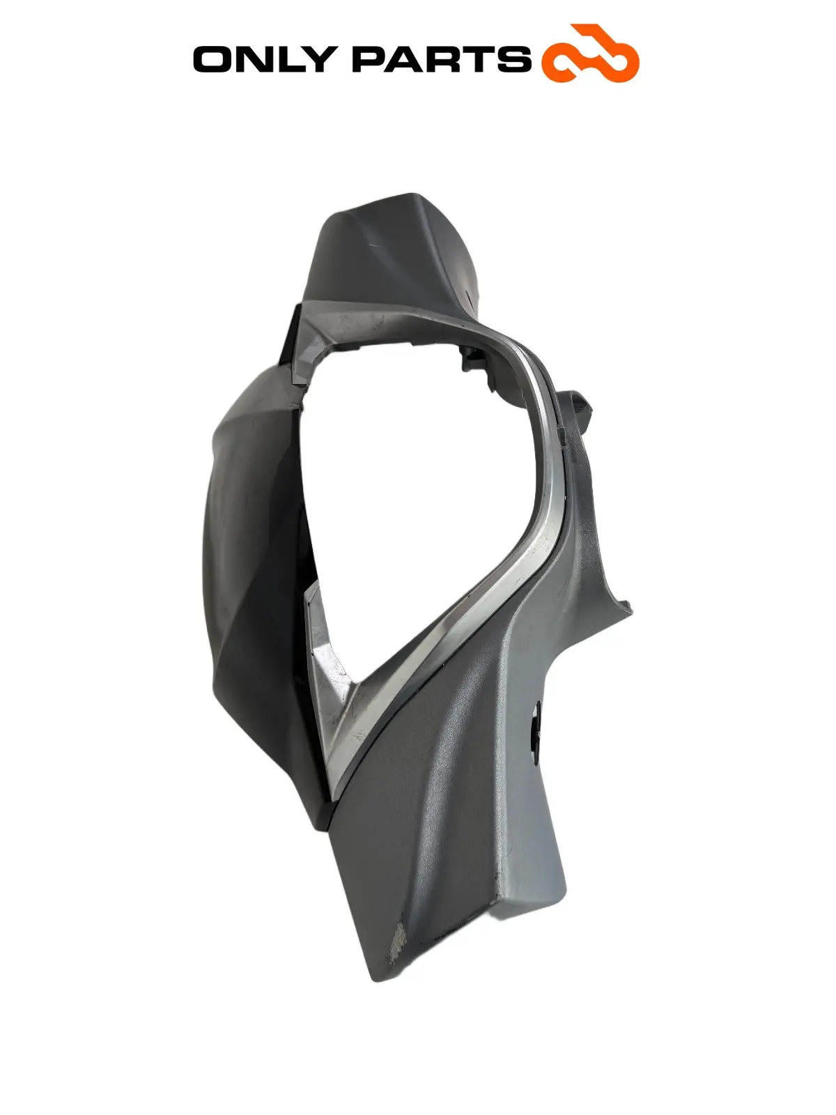Carena faro anteriore Kymco People S 300cc 2021 Grigio usato — foto reale 4