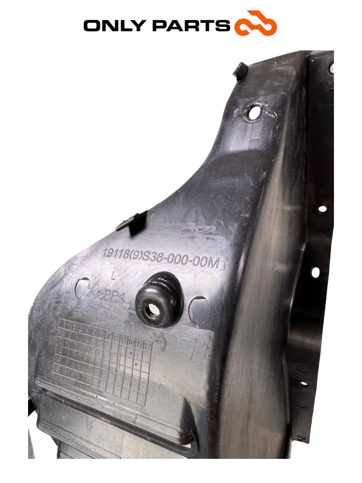 Carena griglia raffreddamento SX Quadro 350 S 2013 Nero usato — foto reale 7