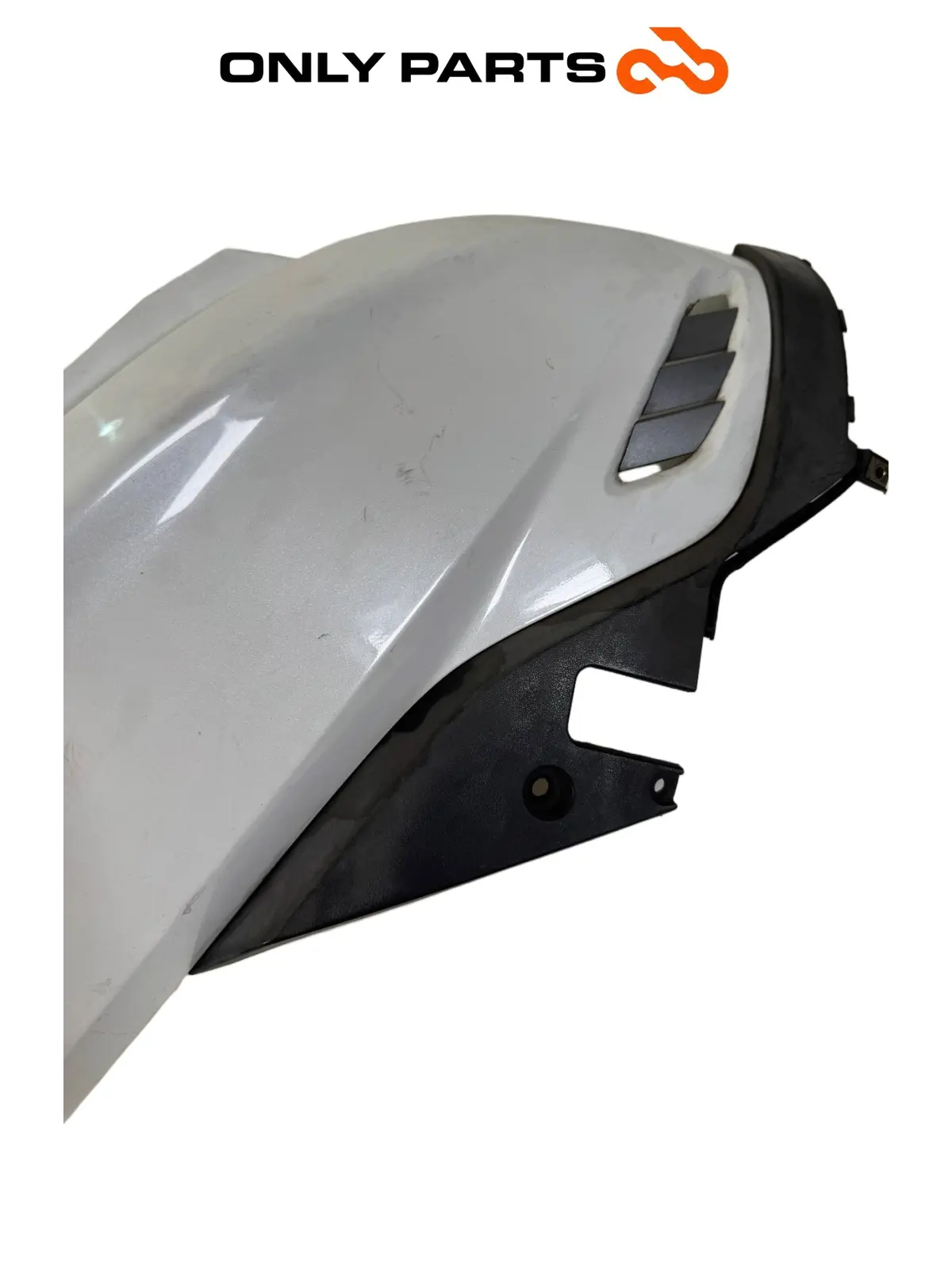 Carena laterale destra 83500-LGE5-E000 Kymco People GTi 300 2014 (right body cover) Kymco People GTi 300cc 2014 Bianco usato — foto reale 7