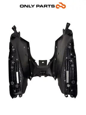 Carena poggiapiedi / pedana inferiore Yamaha X-max 125cc 2014 Grigio opaco usato — foto reale 9