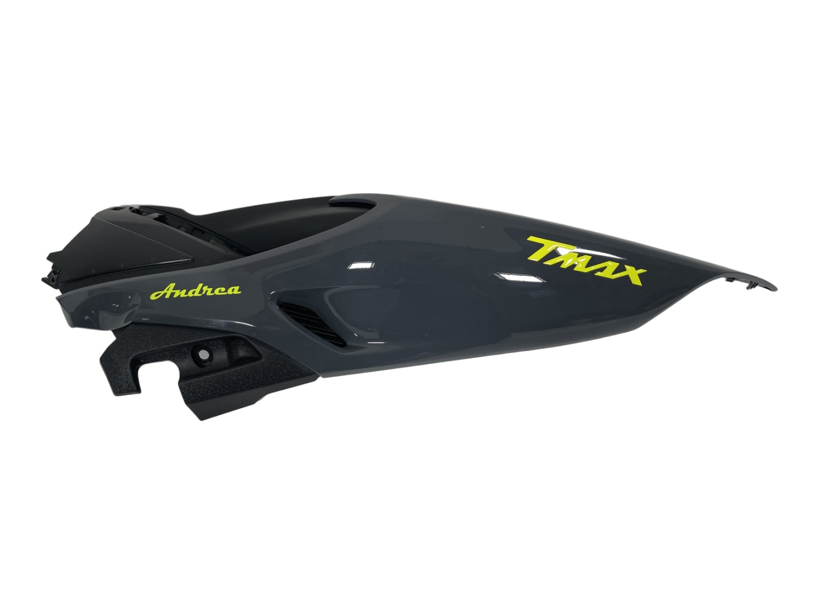 Carena posteriore SX Yamaha T-Max 560cc 2021 Antracite usato — foto reale 1