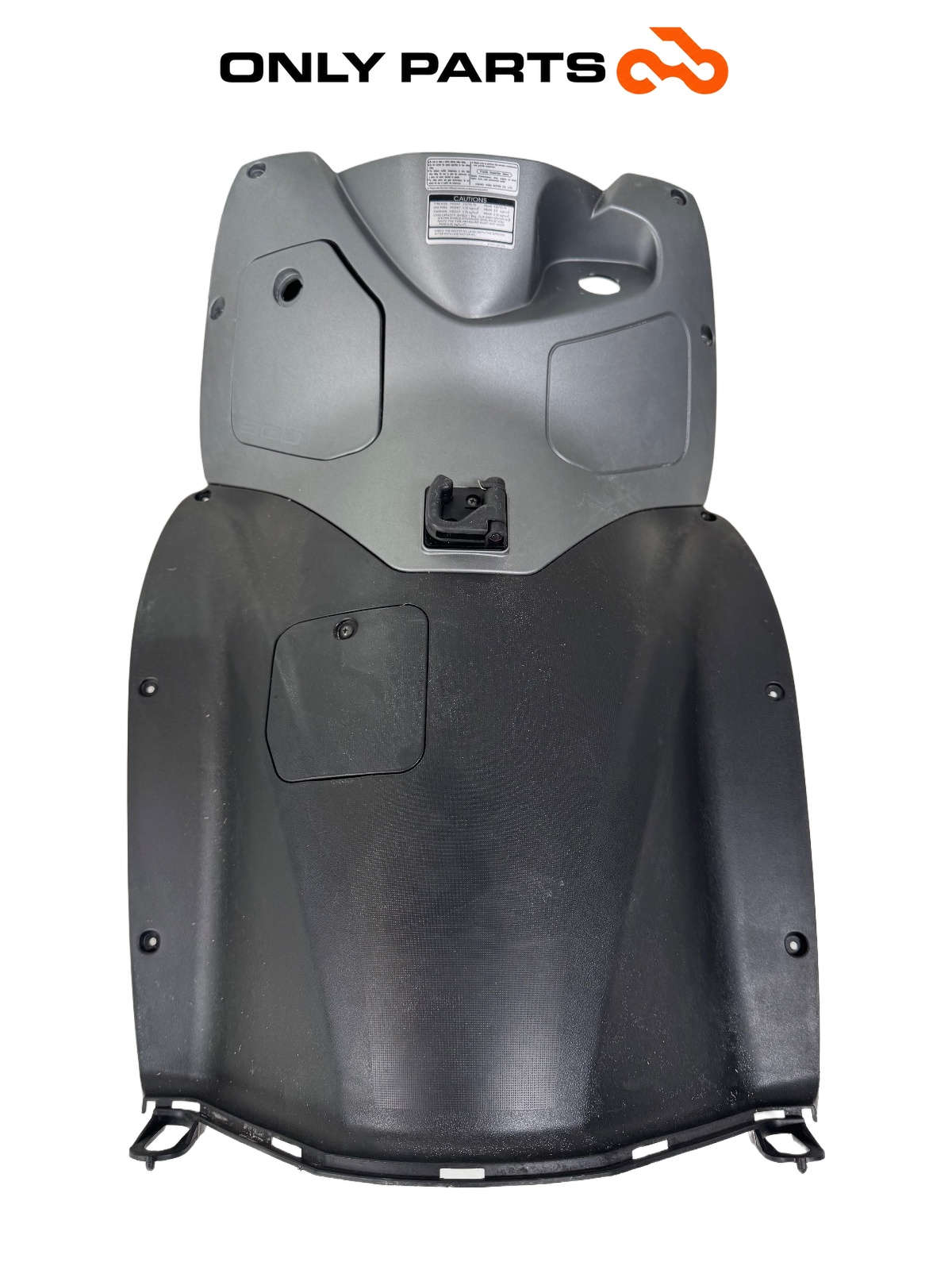 Carena retroscudo Kymco People S 300cc 2021 Grigio usato — foto reale 3