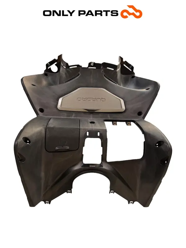 CARENA RETROSCUDO ORIGINALE QUADRO 350 S 2013 NERO CONTROSCUDO INNER LEG SHIELD — 4