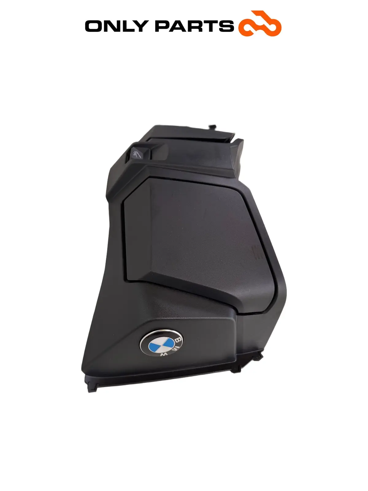carena retroscudo superiore BMW C 400 X 400cc 2020 Blu usato — foto reale 4