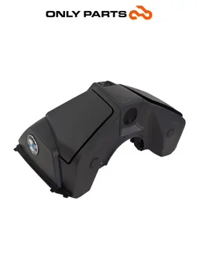 carena retroscudo superiore BMW C 400 X 400cc 2020 Blu usato — foto reale 5