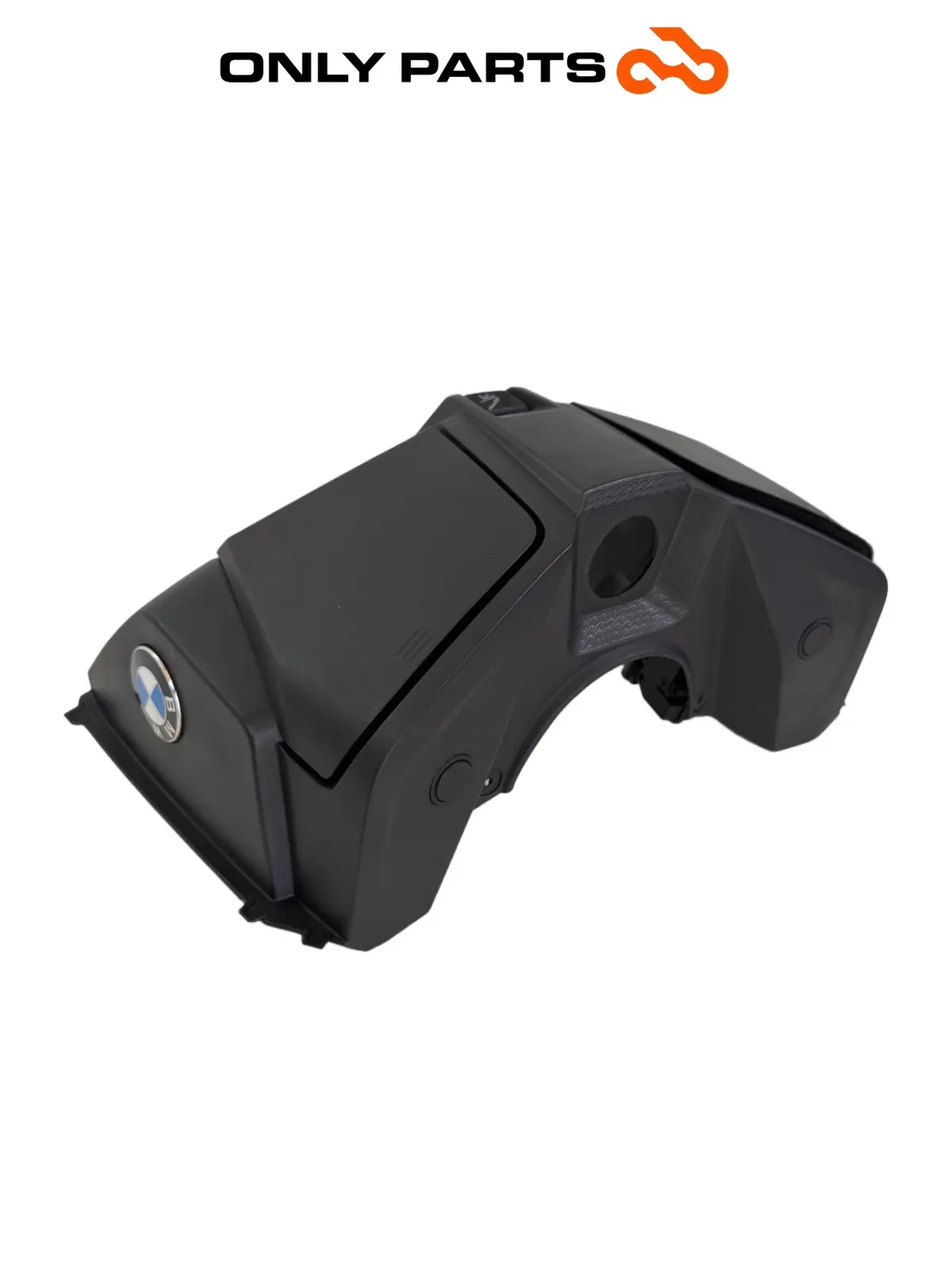 carena retroscudo superiore BMW C 400 X 400cc 2020 Blu usato — foto reale 5