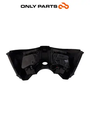 carena retroscudo superiore BMW C 400 X 400cc 2020 Blu usato — foto reale 9