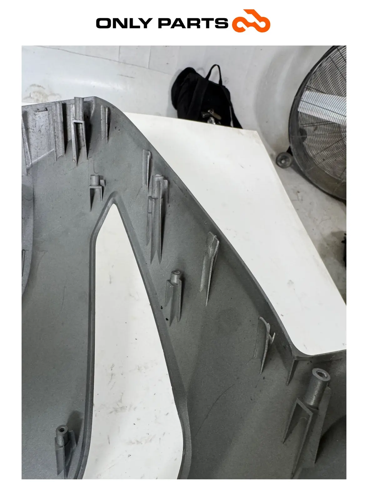 Carena scudo anteriore Kymco People S 300cc 2021 Grigio usato — foto reale 10