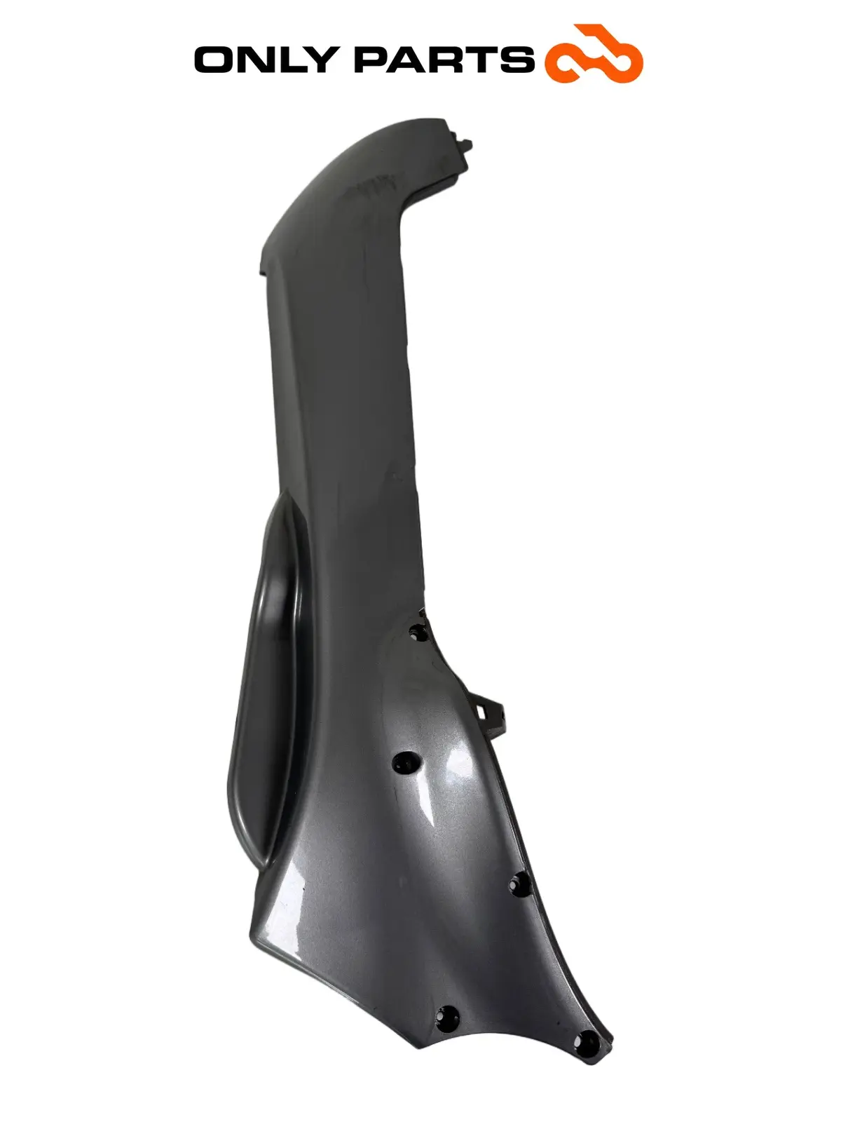 Carena sottopedana SX Piaggio MP3 250cc 2009 Grigio usato — foto reale 6