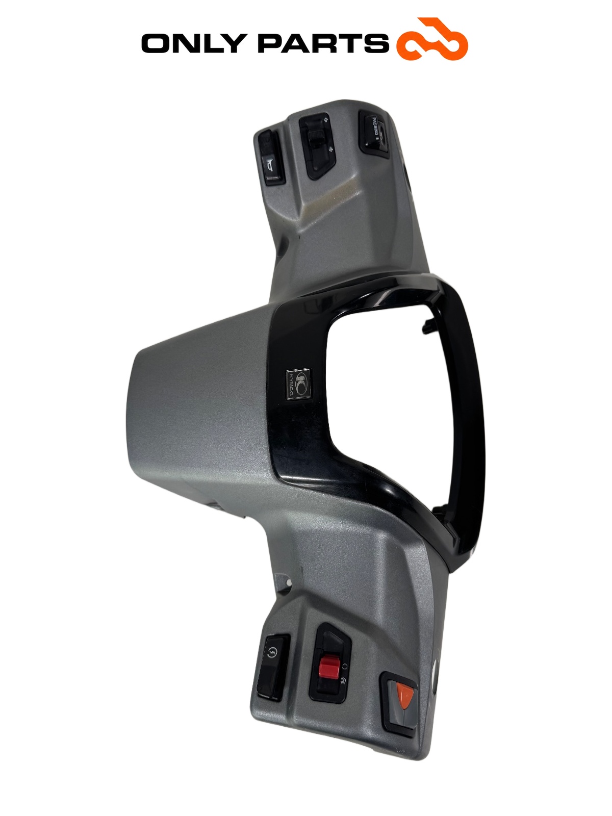 Carena strumentazione Kymco People S 300cc 2021 Grigio usato — foto reale 2