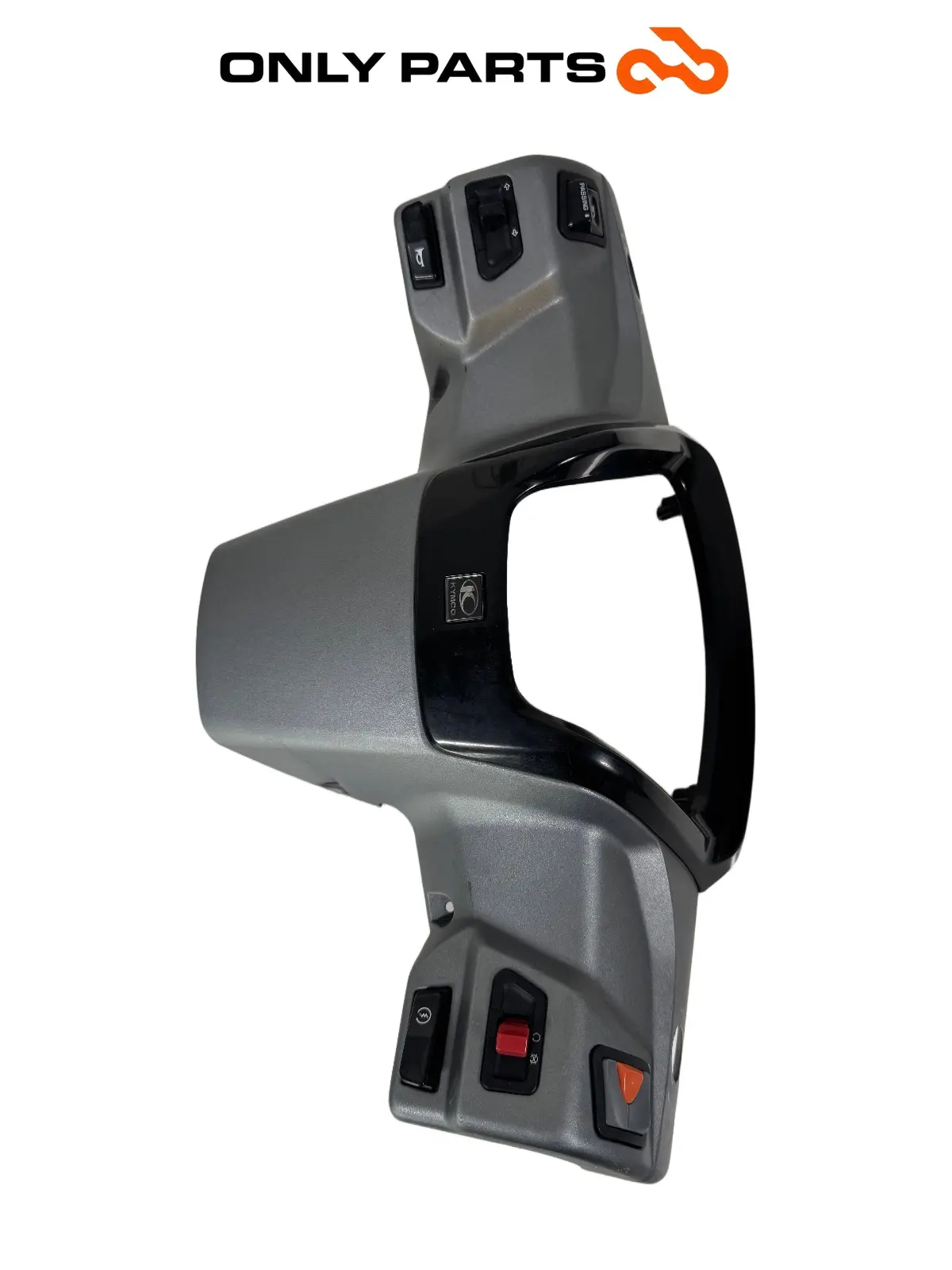 Carena strumentazione Kymco People S 300cc 2021 Grigio usato — foto reale 2