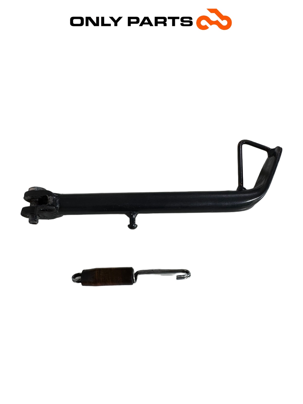 CAVALLETTO LATERALE CON MOLLA ORIGINALE KAWASAKI ER-5 500CC ANNO 2002 SIDE STAND