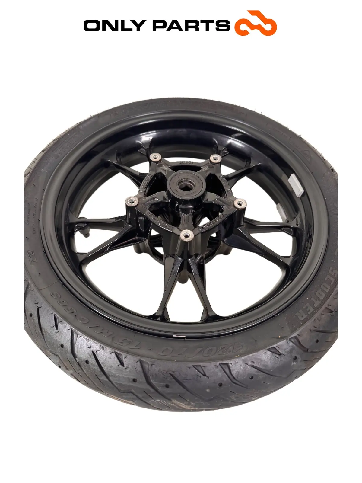 Cerchio anteriore BMW C 400 X 400cc 2020 Blu usato — foto reale 13