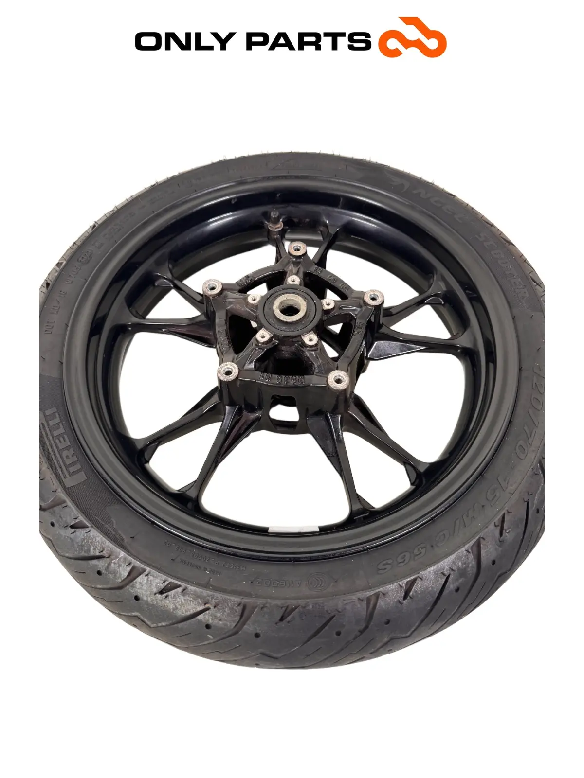 Cerchio anteriore BMW C 400 X 400cc 2020 Blu usato — foto reale 15