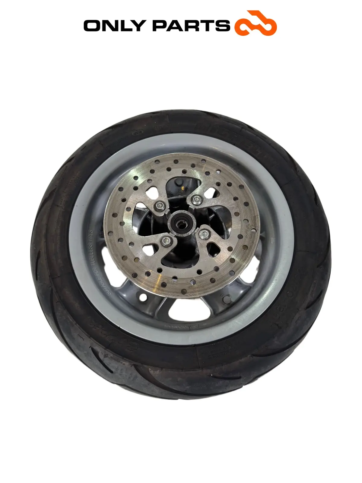 cerchio  anteriore + disco freno Mbk Skyliner  125cc 1999 Blu usato — foto reale 2