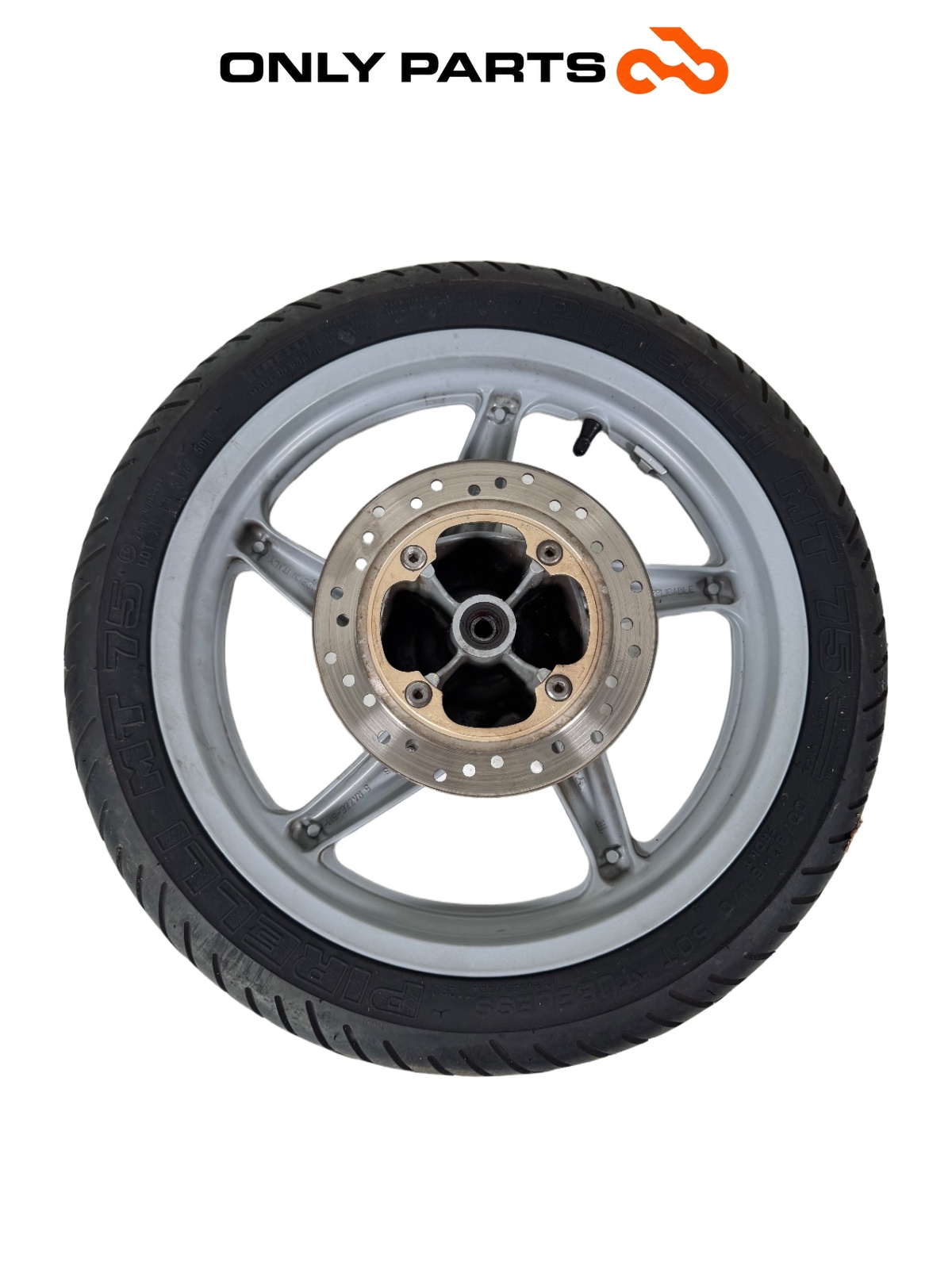 CERCHIO RUOTA ANTERIORE + DISCO FRENO HONDA SH 125 150 2001-2004 FRONT WHEEL RIM — 5