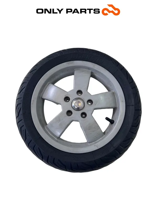 CERCHIO RUOTA ANTERIORE PIAGGIO VESPA GT 200 2003 ORIGINALE CERCHIONE GOMMATO — 2