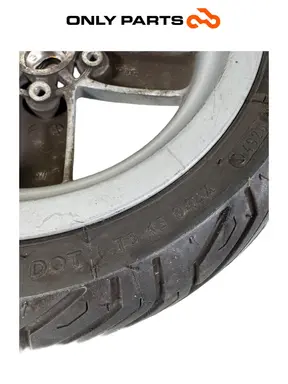 Cerchio anteriore Piaggio Vespa Lx 125cc 2011 Nero usato — foto reale 10