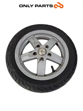 Cerchio anteriore Piaggio Vespa Lx 125cc 2011 Nero usato — foto reale 4