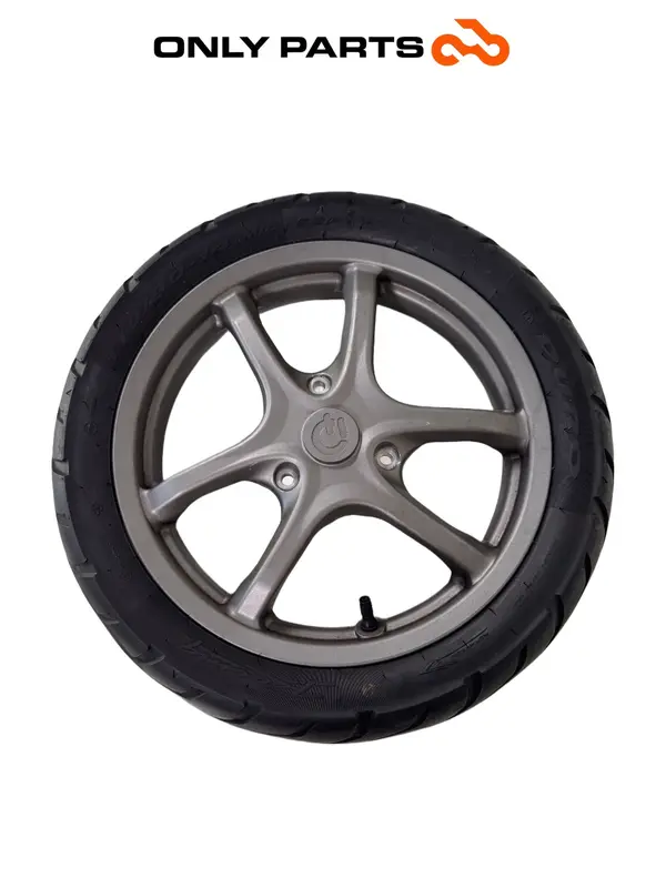 CERCHIO ANTERIORE RUOTA LEGA NERO 14" QUADRO 350S ANNO 2013 ORIGINALE SCOOTER — 2