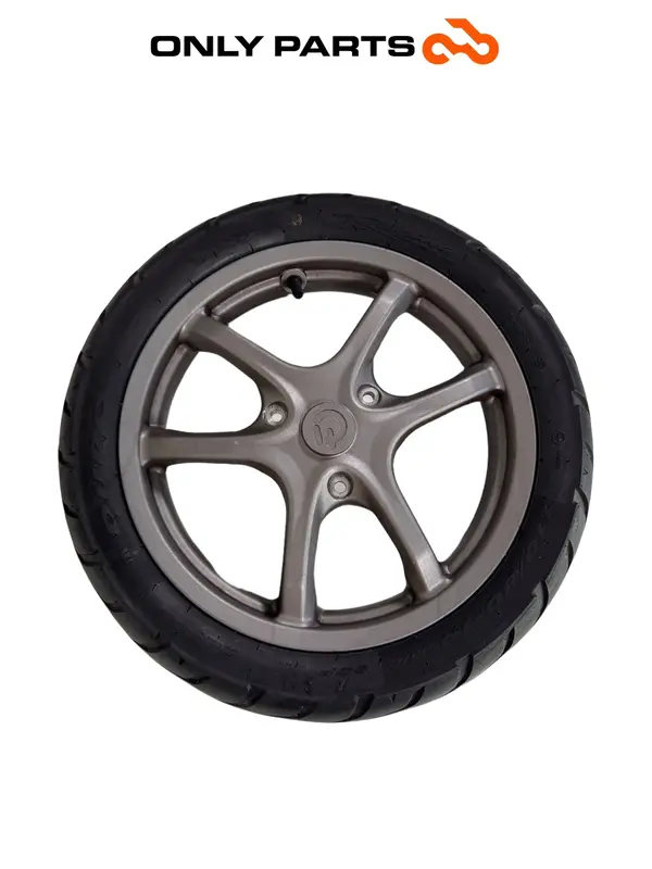 CERCHIO ANTERIORE RUOTA LEGA NERO 14" QUADRO 350S ANNO 2013 ORIGINALE SCOOTER — 5