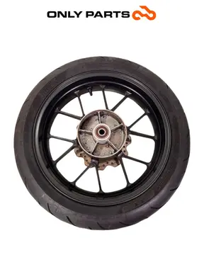 Cerchio posteriore Honda CB 500 F 500cc 2014 Nero usato — foto reale 7