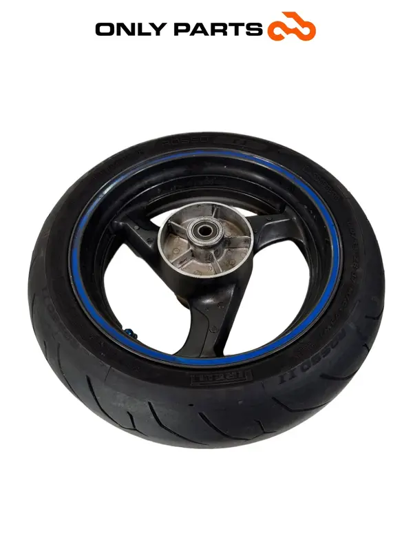 CERCHIO RUOTA POSTERIORE IN LEGA 17X5.5 HONDA VTR 1000 F 1999 / REAR WHEEL RIM — 4