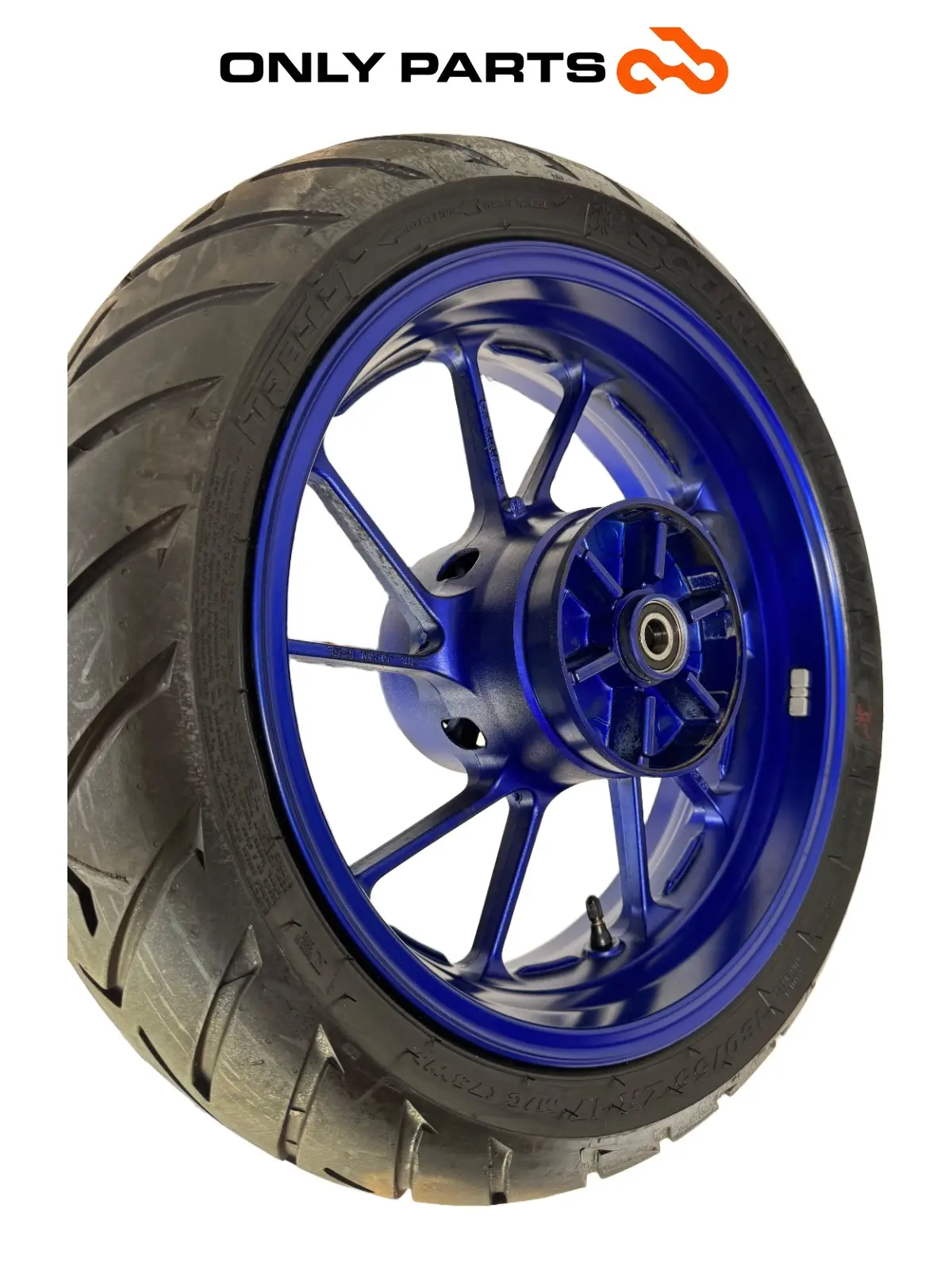 Cerchio ruota posteriore Yamaha Tracer 900cc 2019 Nero usato — foto reale 3
