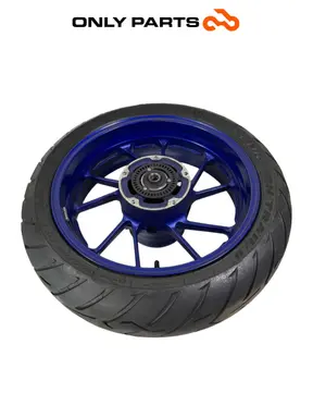 Cerchio ruota posteriore Yamaha Tracer 900cc 2019 Nero usato — foto reale 5