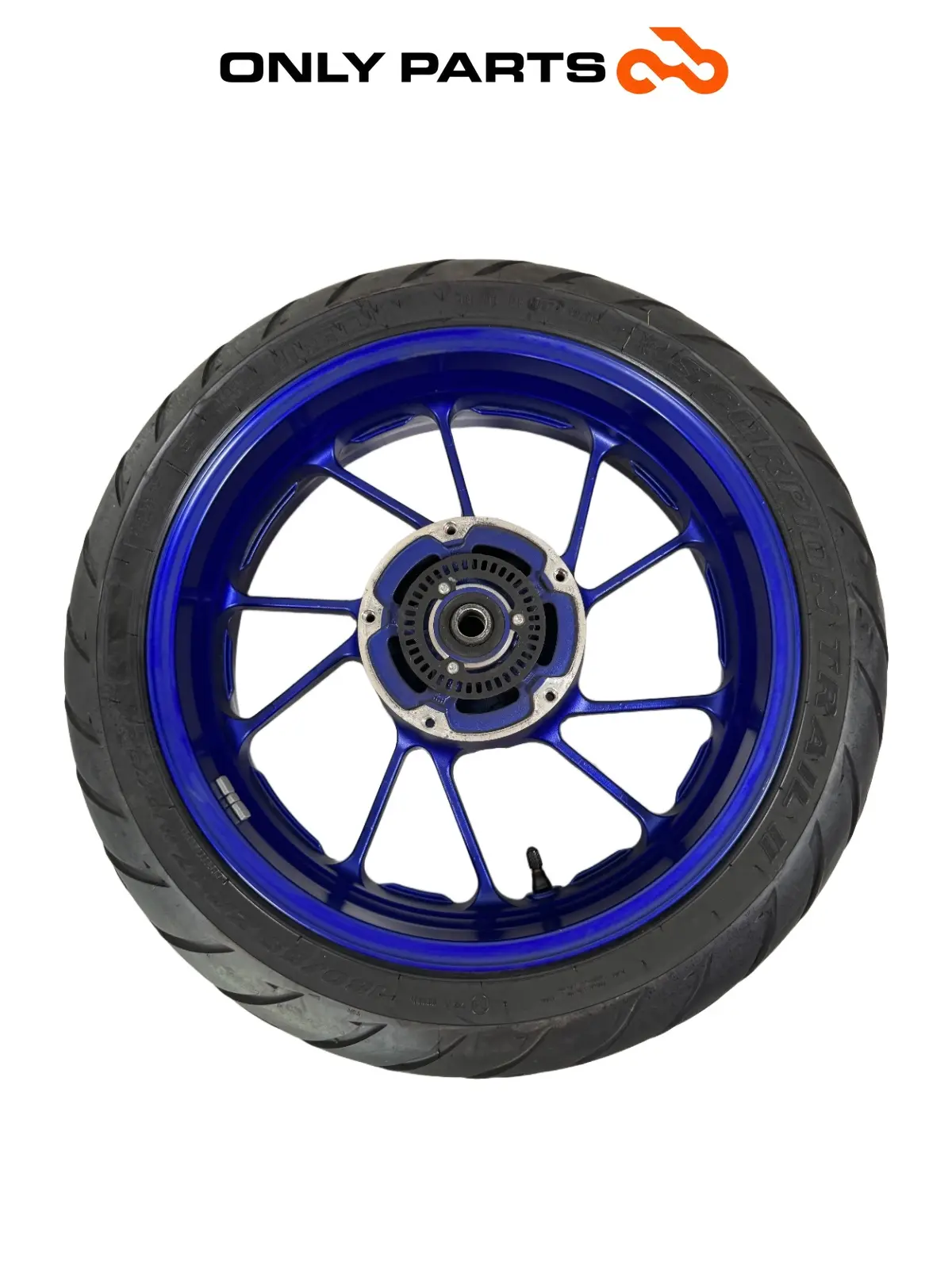 Cerchio ruota posteriore Yamaha Tracer 900cc 2019 Nero usato — foto reale 6