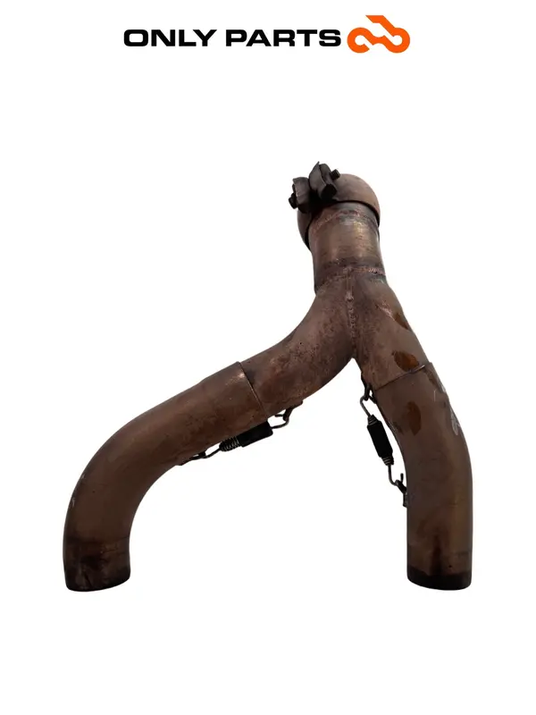 COLLETTORE DI SCARICO Y KTM SUPERDUKE 990cc 2006 REAR EXHAUST Y-PIPE CONNECTOR — 4