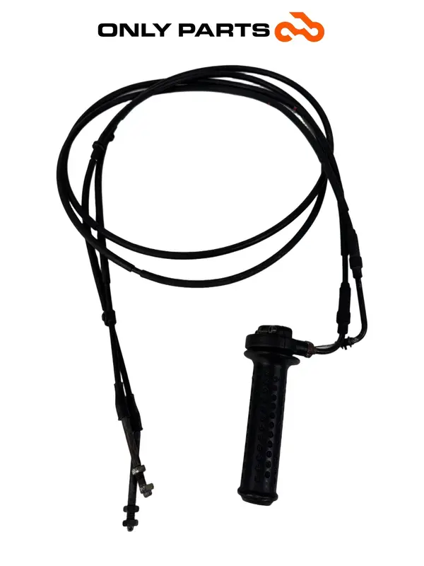 MANOPOLA ACCELERATORE CON CAVI GAS FILI PIAGGIO MP3 250 2009 / THROTTLE CABLES — 4