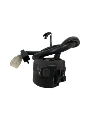 Commutatore / Devioluci SX Honda CBF 125cc 2009 Nero usato — foto reale 1