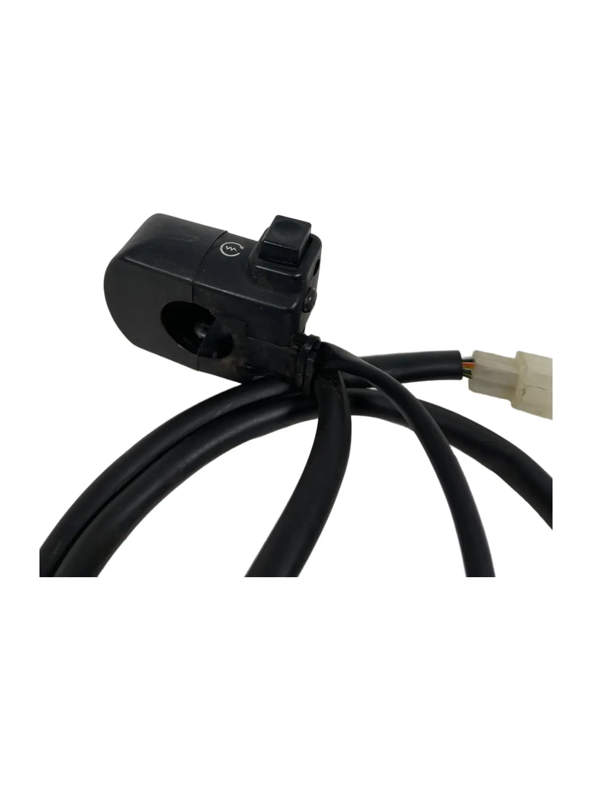 Commutatore DX / blocchetto avviamento Honda CBF 125cc 2009 Nero usato — foto reale 3